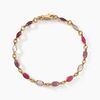 Histoire d'Or Bracelet Ilvaae Plaqu&eacute; Or Jaune Pierre De Synthese