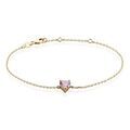 Bracelets sur Grenoble : Histoire d'Or Bracelet Plaqu&eacute; Or Carpantus Oxyde De Zirconium
