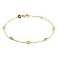 Histoire d'Or Bracelet Angelica Plaque Or Jaune Oxyde De Zirconium
