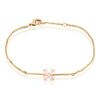 Histoire d'Or Bracelet Sendai Plaqu&eacute; Or Jaune Oxyde De Zirconium
