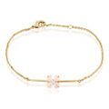 Histoire d'Or Bracelet Sendai Plaqu&eacute; Or Jaune Oxyde De Zirconium