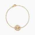 Histoire d'Or Bracelet Maria-carmen Plaqu&eacute; Or Jaune Oxyde De Zirconium