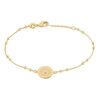 Histoire d'Or Bracelet Artea Plaqu&eacute; Or Jaune Oxyde De Zirconium