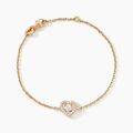 Histoire d'Or Bracelet Alais Plaqu&eacute; Or Oxyde De Zirconium