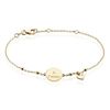 Histoire d'Or Bracelet Plaqu&eacute; Or Fulvian Oxyde De Zirconium