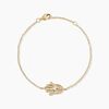 Histoire d'Or Bracelet Plaqu&eacute; Or Stijn Oxyde De Zirconium