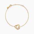 Histoire d'Or Bracelet Plaqu&eacute; Or Henia Oxydes De Zirconium
