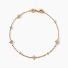 Histoire d'Or Bracelet Ziha Plaqu&eacute; Or Jaune Oxyde De Zirconium