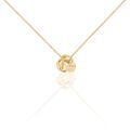 Histoire d'Or Collier Marcelina Plaqu&eacute; Or Jaune