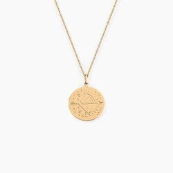 Histoire d'Or Collier Astro Plaqu&eacute; Or