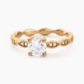Histoire d'Or Bague Plaqu&eacute; Or Kurt Oxydes De Zirconium