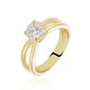 Histoire d'Or Bague Gen Plaqu&eacute; Or Oxyde De Zirconium