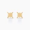 Histoire d'Or Boucles D'oreilles Puces Alisee Plaqu&eacute; Or Jaune