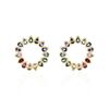 Histoire d'Or Boucles D'oreilles Pendantes Plaqu&eacute; Or Jaune Ethem Pierres