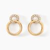 Histoire d'Or Boucles D'oreilles Pendantes Essia Plaqu&eacute; Or Jaune Oxyde De Zirconium