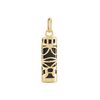 Histoire d'Or Pendentif Kauai Plaqu&eacute; Or Jaune Pierre De Synthese