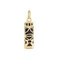 Histoire d'Or Pendentif Kauai Plaqu&eacute; Or Jaune Pierre De Synthese