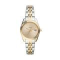 Montres sur Grenoble : Montre Fossil Scarlette Mini Dor&eacute;