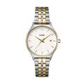 Montres sur Grenoble : Montre Cluse Minuit Date Blanc
