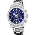Montres sur Grenoble : Montre Festina Timeless Chronograph Bleu