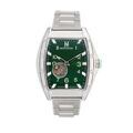 Montres sur Grenoble : Montre Montignac Tonneau Automatique Vert