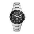 Montres sur Grenoble : Montre Fossil Blue Dive Noir