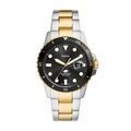 Montres sur Grenoble : Montre Fossil Blue Dive Noir