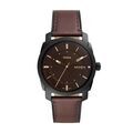 Montres sur Grenoble : Montre Fossil Machine Marron