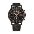 Montres sur Grenoble : Montre Tommy Hilfiger Stewart Noir