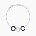Histoire d'Or Bracelet Magalie Argent Blanc C&eacute;ramique Et Oxyde De Zirconium