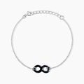 Histoire d'Or Bracelet Alicia Argent Blanc C&eacute;ramique