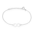 Bracelets sur Grenoble : Histoire d'Or Bracelet Alicia Argent Blanc C&eacute;ramique