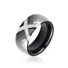Histoire d'Or Bague Ceramique X Argent Blanc Oxyde De Zirconium Et C&eacute;ramique