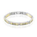 Bracelet Jourdan Priam Acier Bicolore