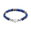 Bracelet Jourdan 1921 Acier Blanc ?il De Tigre
