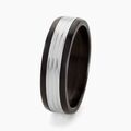 Jourdan Bague Christell Acier Blanc