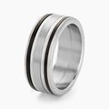 Jourdan Bague Margalith Acier Blanc