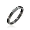 Histoire d'Or Bague Volta Ceramique Noir C&eacute;ramique