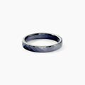 Histoire d'Or Bague Pilar Petite Ceramique Noir C&eacute;ramique