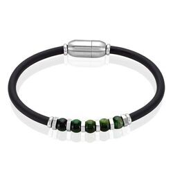Bracelet Jourdan Caoutchouc Noir