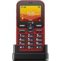 T&eacute;l&eacute;phones mobiles sur Saint-Egr&egrave;ve : T&eacute;l&eacute;phone mobile DORO LEVAL10ROUGE