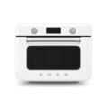Cuisinières sur Brignais : SMEG Mini four posable combin&eacute; vapeur 30 L - Ann&eacute;e 50 - COF01WHEU