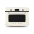 Cuisinières sur Brignais : SMEG Mini four posable combin&eacute; vapeur 30 L - Ann&eacute;e 50 - COF01CREU