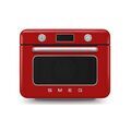 Cuisinières sur Brignais : SMEG Mini four posable combin&eacute; vapeur 30 L - Ann&eacute;e 50 - COF01RDEU