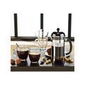 Petit &eacute;lectrom&eacute;nager sur Brignais : BODUM Cafeti&egrave;re &agrave; piston 8 Tasses Chrom&eacute;e & Noire - Chambord + 4 mugs 35 cl