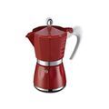 Petit &eacute;lectrom&eacute;nager sur Brignais : GAT Cafeti&egrave;re italienne 3 tasses Rouge - Bella