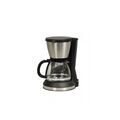 KITCHENCHEF Cafeti&egrave;re filtre 6 tasses Noire & Inox - Kitchen Studio - KSMD230