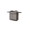 FORGE ADOUR Chariot Premium acier ferm&eacute; 60 noir et gris clair - CHPAFNG60