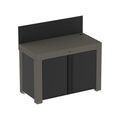 Petit &eacute;lectrom&eacute;nager sur Brignais : ENO Meuble plancha ferm&eacute; 120 x 60 cm Gris - Felix - PMAP12070