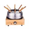 LITTLE BALANCE Service &agrave; fondue 8 personnes Bambou Happy 8320